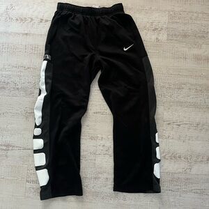 Nike Kids Black and White Joggers